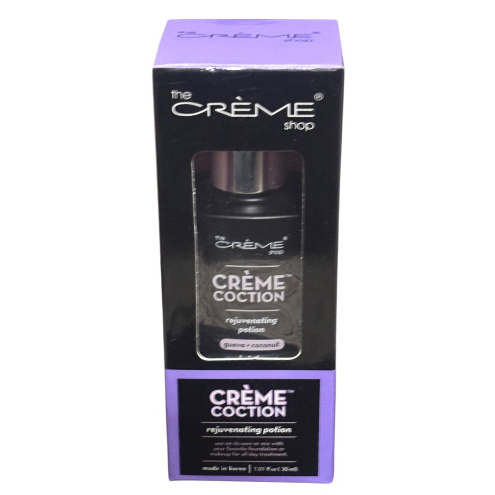 The Creme Shop Creme Coction Rejuvenating Potion Guava Coconut Serum 1.01oz New